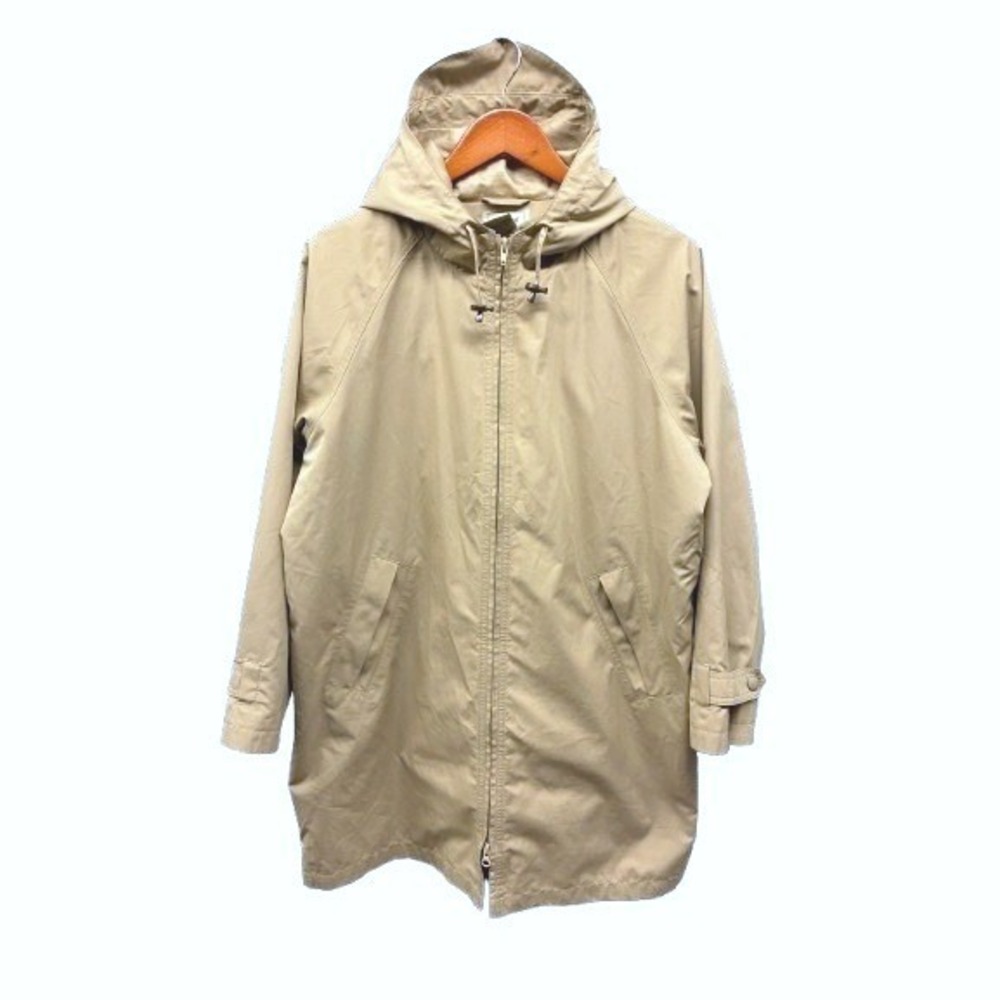 L.L. Bean Hooded Long Parka Coat Womens LP Beige Utility Gorpcore Outdoor Fall